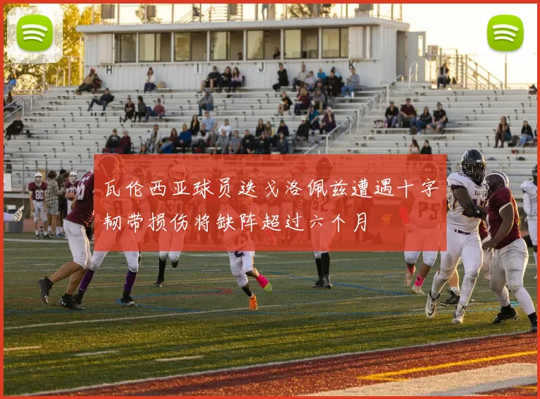 瓦伦西亚球员迭戈洛佩兹遭遇十字韧带损伤将缺阵超过六个月